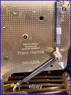 Howard Miller Franz Hermle Mvmt 340-020A Triple Chime, Germany, 2 Jewels