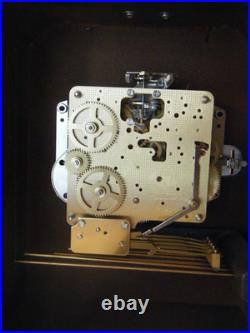 Howard Miller Germany Wind-up Westminster 612-437 Carriage Mantle Clock 3pt8
