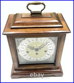 Howard Miller Graham Bracket Chime Mantel Clock With Key & Manual 612-437