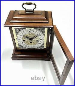 Howard Miller Graham Bracket Chime Mantel Clock With Key & Manual 612-437