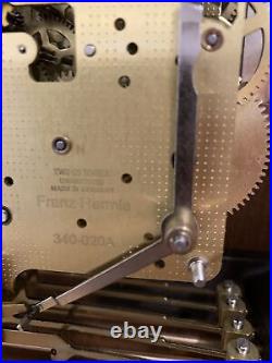 Howard Miller Graham Bracket Chime Mantel Clock With Key & Manual 612-437
