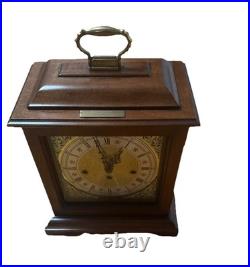 Howard Miller Graham Bracket Mantel Clock 612-437 German Movement Chimes and Key