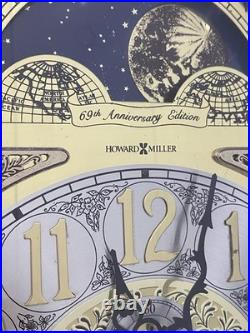 Howard Miller Grandfather Clock 69th Anniversary Edition W Ger Movement (as Is)