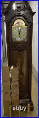 Howard Miller Grandfather Clock 69th Anniversary Edition W Ger Movement (as Is)