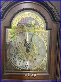 Howard Miller Grandfather Clock 69th Anniversary Edition W Ger Movement (as Is)