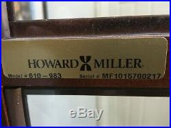 Howard Miller Grandfather Clock Benjamin Model 610-983