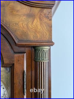 Howard Miller Grandfather Clock Model 4808 with155 Triple Chime Movement 1970s