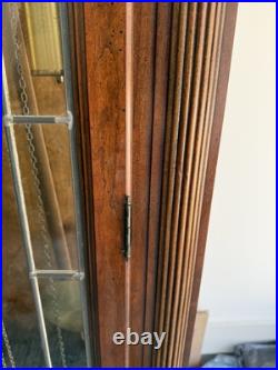 Howard Miller Grandfather Clock Model 4808 with155 Triple Chime Movement 1970s