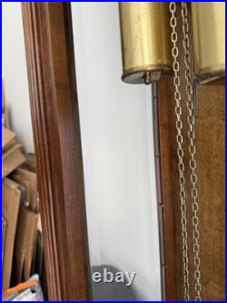 Howard Miller Grandfather Clock Model 4808 with155 Triple Chime Movement 1970s