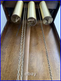 Howard Miller Grandfather Clock Model 4808 with155 Triple Chime Movement 1970s