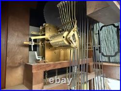 Howard Miller Grandfather Clock Model 4808 with155 Triple Chime Movement 1970s