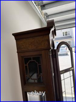 Howard Miller Grandfather Clock Model 4808 with155 Triple Chime Movement 1970s