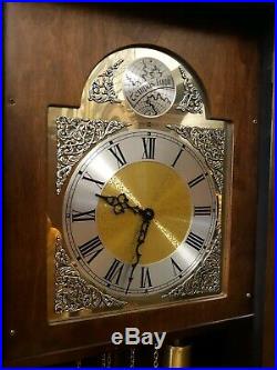 Howard Miller Grandfather Clock Tempus Fugit Works! Great Condition! Westminster