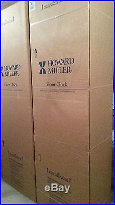 Howard Miller Grandfather clock 610-983 Benjamin cherry finish New in Box