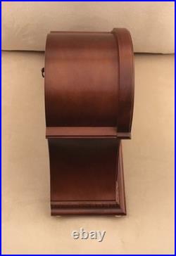 Howard Miller Grant Mantel Clock 630-181 Wood Brass Cherry Finish Quartz New Nib
