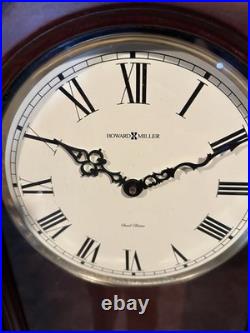 Howard Miller Greer Chiming Wall Clock 625-352 Hampton Cherry BRAND NEW