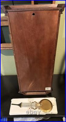 Howard Miller Greer Chiming Wall Clock 625-352 Hampton Cherry BRAND NEW