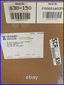 Howard Miller Hampton Dual Chime Mantle Clock 630-150 OAK New in box never used