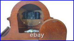 Howard Miller Hampton Mantel Clock 630-150 Quartz Dual Chime Windsor Cherry