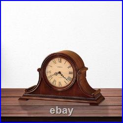 Howard Miller Hampton Mantel Clock Wooden Tabletop Analog Clock with Quartz Du Howard Miller Hampton Mantel Clock Wooden Tabletop Analog Clock with Quartz Du