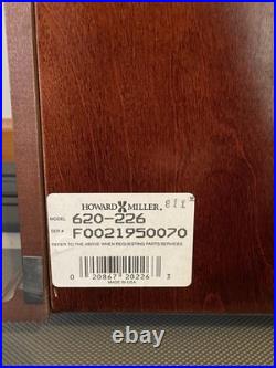 Howard Miller Hanging Wall Clock 620-226 Works And Sounds Great
