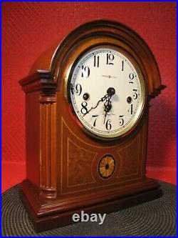 Howard Miller Hermle Barrister Mantle Clock Westminster Chime Key Wind, Works