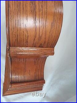 Howard Miller Hillsborough Quartz Mantel Clock 630-152 Dual Chime Oak Yorkshire