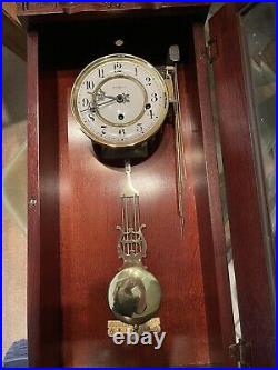Howard Miller Jennison Chiming Wall Clock 612-221 Beautiful, Perfectly Working