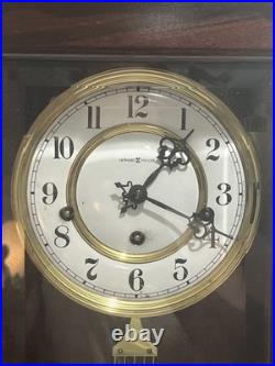 Howard Miller Jennison Quarter Hour Triple Chime/Three Melody Wall Clock 8-Day