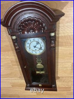 Howard Miller Jennison Quarter Hour Triple Chime/Three Melody Wall Clock 8-Day