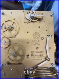 Howard Miller Kieninger 3-Train Westminster Clock Movement Working AEL01