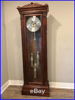 Howard Miller LOGAN Grandfather Clock 610-913 Beautiful 83 Tall Case Clock