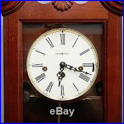 Howard Miller Lancaster 23 Key-Wind Wall Clock Westminster Chime Silence Option