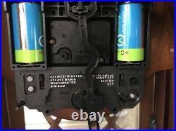 Howard Miller Lorna Mantel Clock 635170 Tuscany Cherry Antique Pendulum 22.5 H