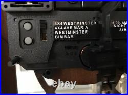 Howard Miller Lorna Mantel Clock 635170 Tuscany Cherry Antique Pendulum 22.5 H