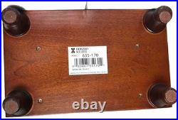 Howard Miller Lorna Mantel Clock 635170 Tuscany Cherry Antique Pendulum 22.5 H