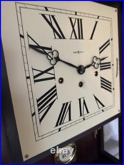 Howard Miller Mahogany Triple Chime Wall Clock Westminster St Michaels 612-224