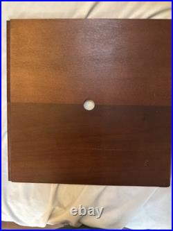 Howard Miller Mahogany Triple Chime Wall Clock Westminster St Michaels 612-224