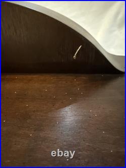 Howard Miller Mahogany Triple Chime Wall Clock Westminster St Michaels 612-224