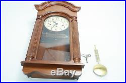 Howard Miller Malia Wall Clock with Westminster Chime Cherry Quartz Movement