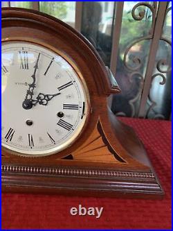 Howard Miller Mantel Clock 1050-020 Zeeland Michigan 2 Jewels Germany