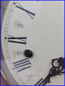 Howard Miller Mantel Clock 1050-020 Zeeland Michigan 2 Jewels Unadjusted Germany