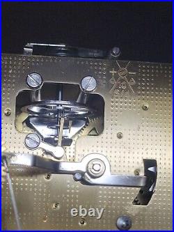 Howard Miller Mantel Clock 1050-020 Zeeland Michigan 2 Jewels Unadjusted Germany