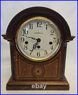 Howard Miller Mantel Clock 613-180 Mechanical Chime Westminster No Key