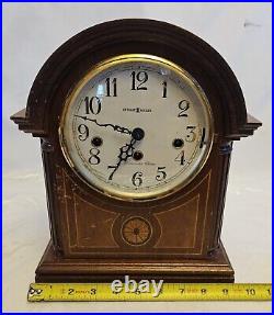 Howard Miller Mantel Clock 613-180 Mechanical Chime Westminster No Key