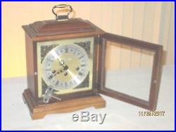 Howard Miller Mantel Clock Model 612437 Westminster Chimes Western GERMANY 8 Day