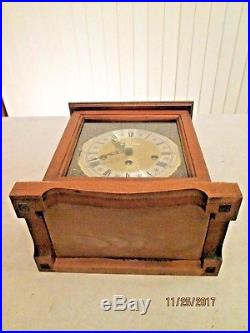 Howard Miller Mantel Clock Model 612437 Westminster Chimes Western GERMANY 8 Day