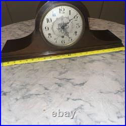 Howard Miller Mantel Clock Real Westminster Chimes 916-380 Nice Design (NO KEY)