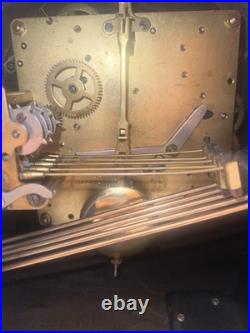 Howard Miller Mantel Clock Real Westminster Chimes 916-380 Nice Design (NO KEY)