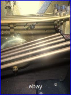 Howard Miller Mantel Clock Real Westminster Chimes 916-380 Nice Design (NO KEY)